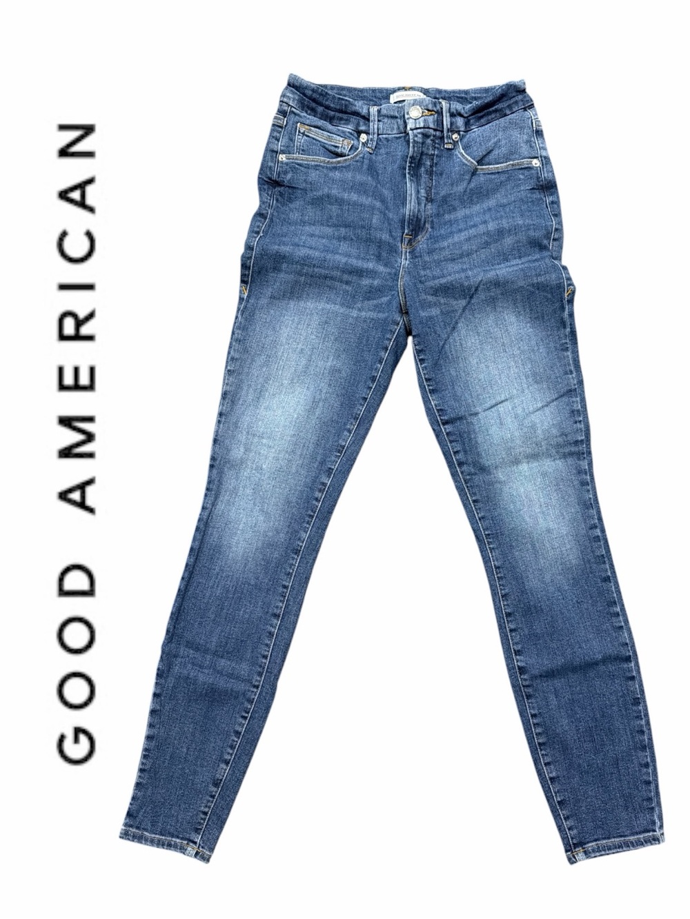 Good‎ American Good Legs Skinny High-Rise Jeans - Size 6/28